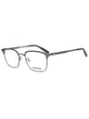 Eyewear Asian Fit Metal Eyeglasses Grey - MONTBLANC - BALAAN.