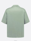 Oblique Short Sleeve Shirt Green - DIOR - BALAAN 7