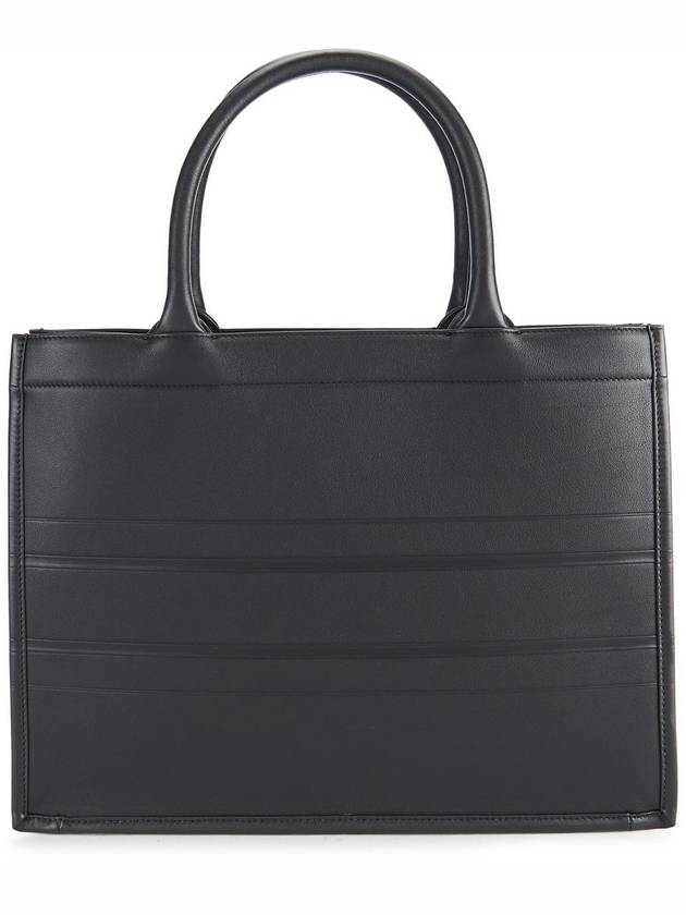 Medium leather book tote bag - DIOR - BALAAN 5