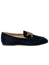 Women's Kate Suede Loafers Blue - TOD'S - BALAAN 3