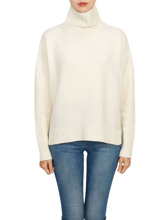 Gianna Cashmere Turtleneck Ivory - MAX MARA - BALAAN 2