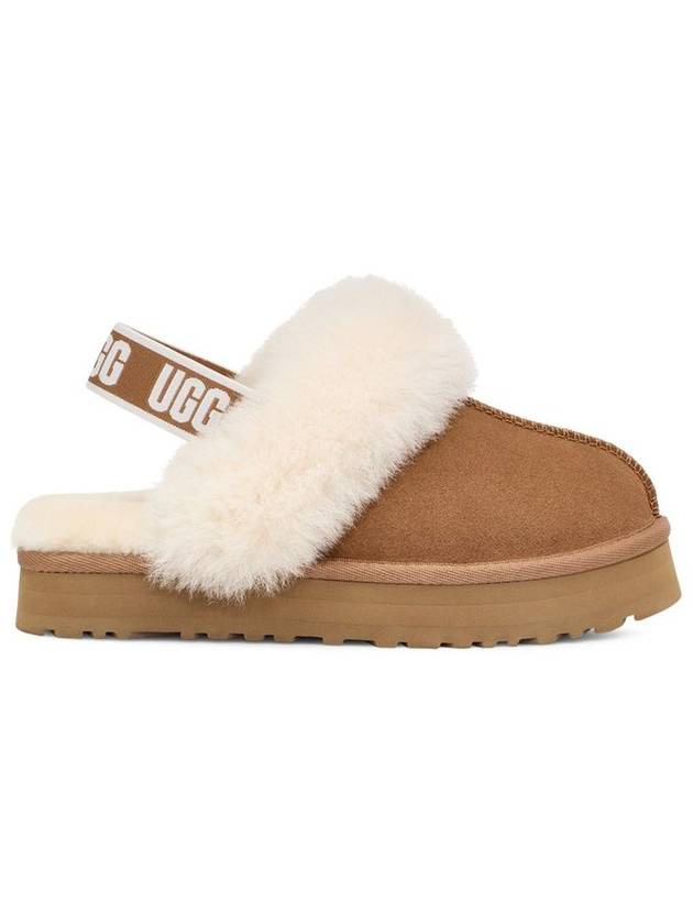 Kids Funkette Banding Platform Sandal Slippers Chestnut - UGG - BALAAN 5