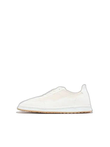 Tour Canvas Low Top Sneakers White - SPALWART - BALAAN 1