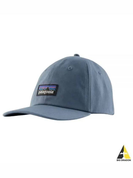 P6 Label Trade Ball Cap Utility Blue - PATAGONIA - BALAAN 2