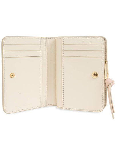 Marc Jacobs Leather Wallet 'Snapshot', Women's, Beige - MARC JACOBS - BALAAN 2