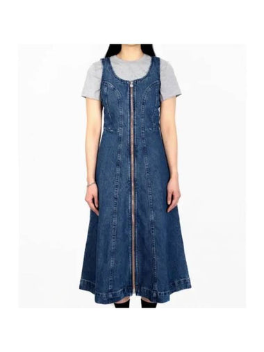 Ally Long Dress Stonewash Indigo - A.P.C. - BALAAN 1