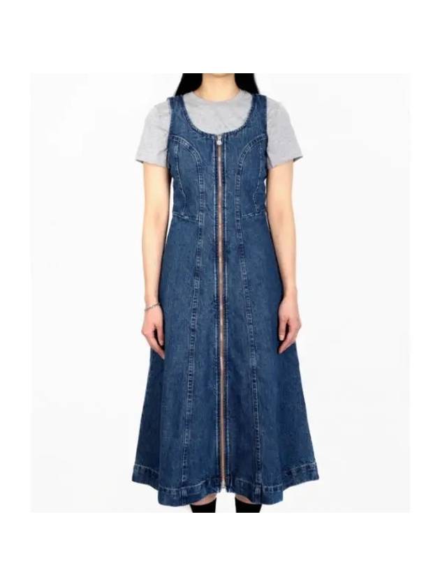 Ally Long Dress Stonewash Indigo - A.P.C. - BALAAN 1