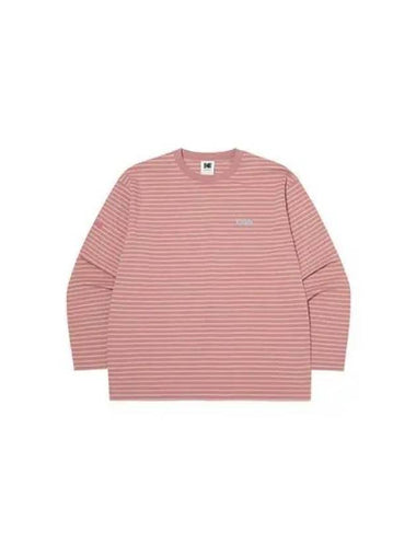 KODAK Apparel Color Eye Stripe Long Sleeve T Shirt PINK - KODO - BALAAN 1