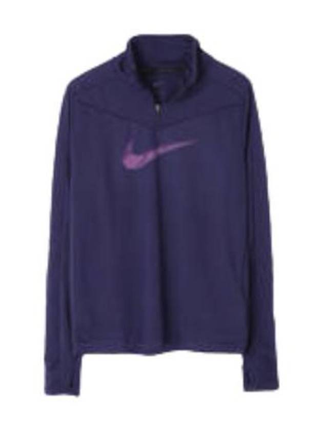 Women's Dri-Fit Swoosh Half-Zip Pacer - NIKE - BALAAN 1