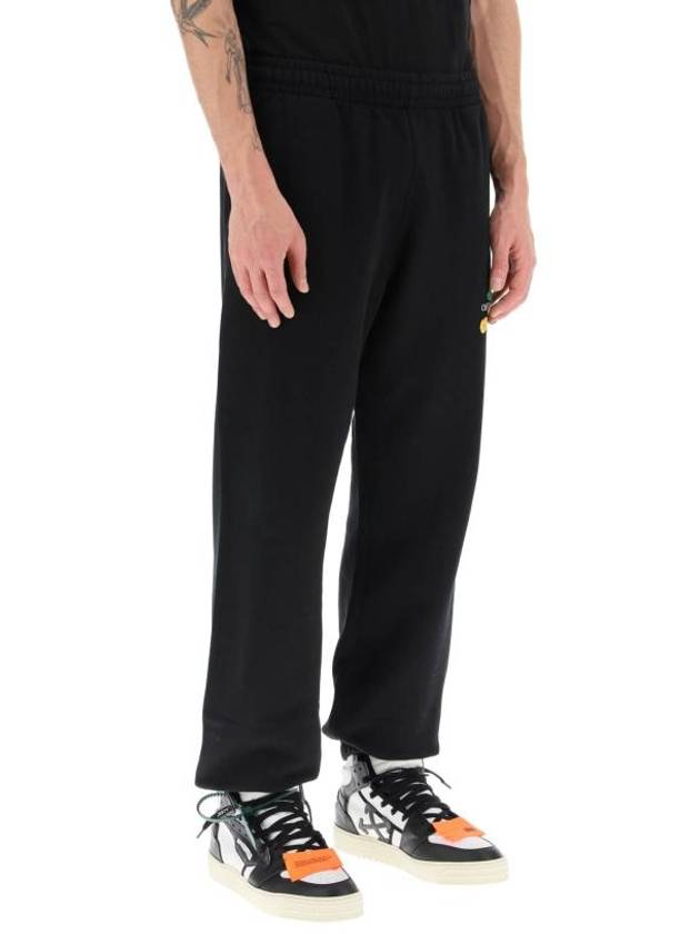 Men's Brush Arrow Track Pants Black - OFF WHITE - BALAAN 3