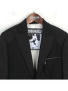 Smith Market Black Jacket Men s Clothing - DSQUARED2 - BALAAN 2