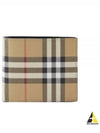 Vintage Check Half Wallet Beige - BURBERRY - BALAAN 2