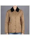 Women's Diamond Quilted Jacket Brown - BURBERRY - BALAAN 2