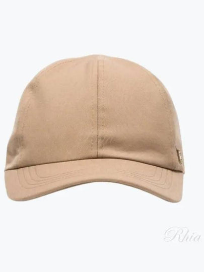 Side Logo Decoration Ball Cap Beige - TOTEME - BALAAN 2