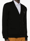 Maison Kitsune Bold Fox Head Patch Men s Wool Cardigan MM00509 P199 - POLO RALPH LAUREN - BALAAN 3