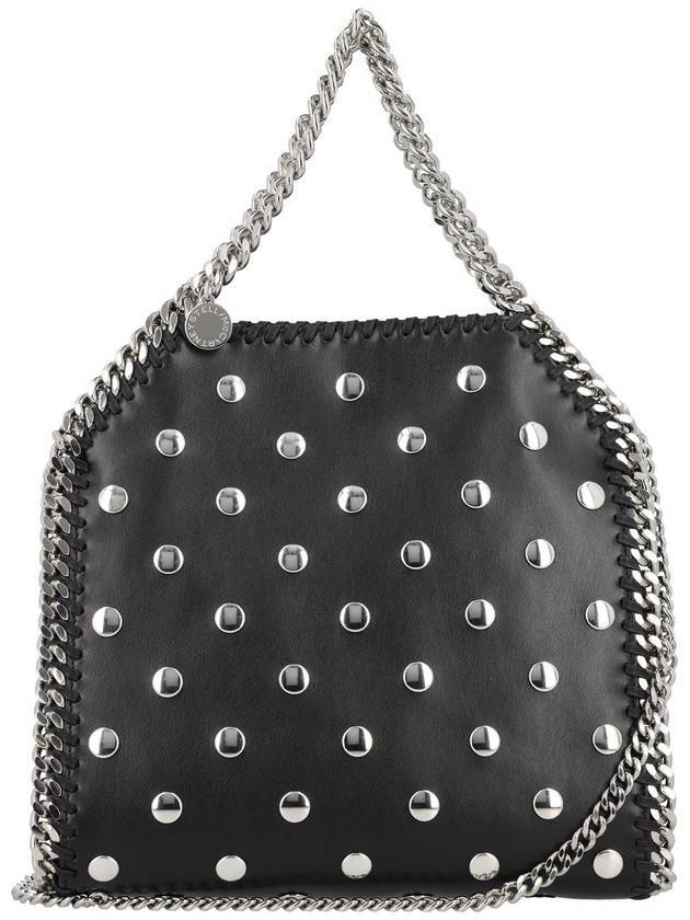 Studded Falabella mini tote bag black - STELLA MCCARTNEY - BALAAN 1