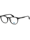 Glasses frame OR5014H 001 fashion men women black horn rim round - ADIDAS - BALAAN 7