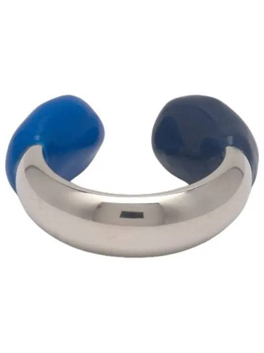 Double rubber rise ring silver blue dark - SUNNEI - BALAAN 1