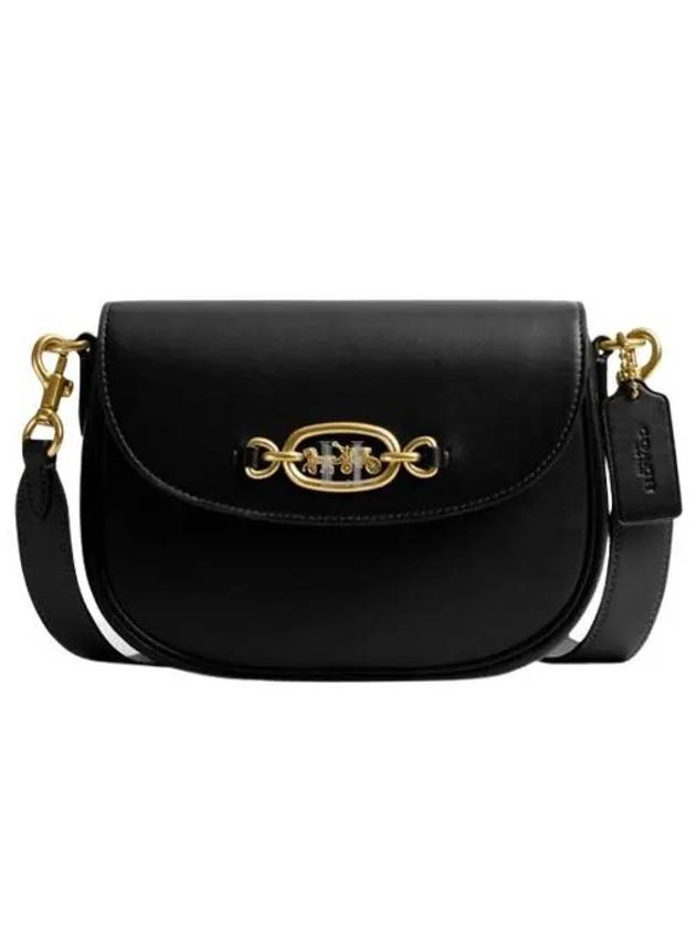 Harley Leather Shoulder Bag Black - COACH - BALAAN 2