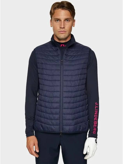 Men s Holden Quilted Lightweight Hybrid Golf Vest Navy GMOW10858 6855 - J.LINDEBERG - BALAAN 2