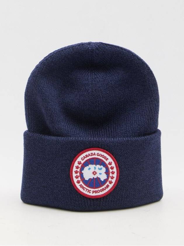 Arctic Disc Torque Wool Beanie Navy - CANADA GOOSE - BALAAN 2