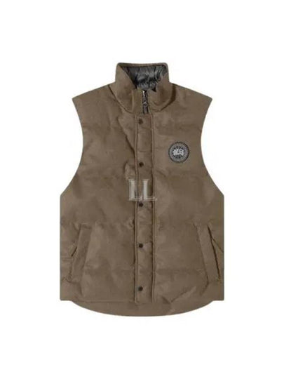 Garson Label Padding Vest Green - CANADA GOOSE - BALAAN 2