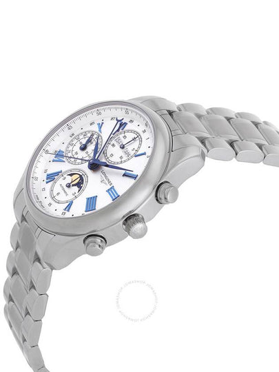 Longines The Longines Master Collection Chronograph GMT Automatic Moon Phase Silver Dial Unisex Watch L2.673.4.71.6 - LONGINES - BALAAN 2