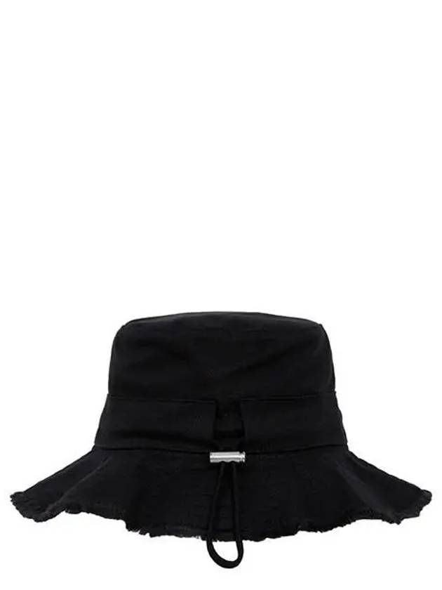 Le Bob Artichaut Bucket Hat Black - JACQUEMUS - BALAAN 3