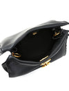 Iris Small Heavy Grain Shoulder Bag Black - MULBERRY - BALAAN 7