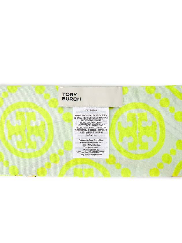 Twisty Flower Muffler Yellow - TORY BURCH - BALAAN 6