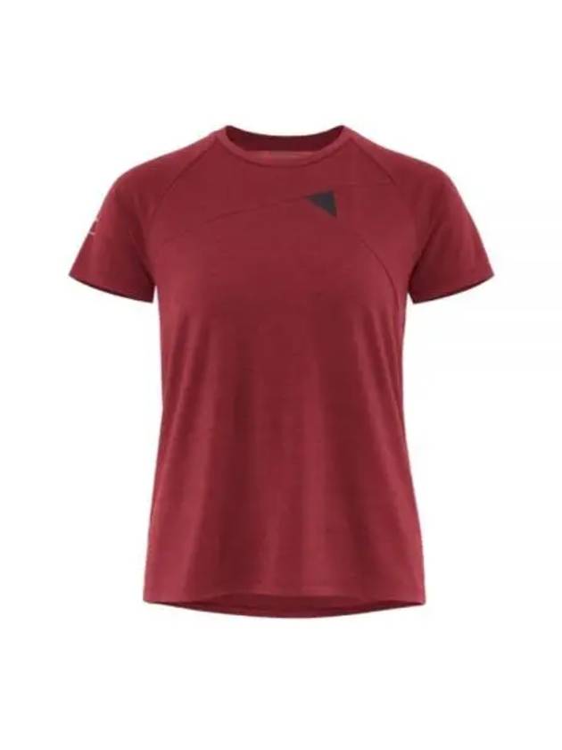 Women's Fafne Short Sleeve T-Shirt Dark Russet - KLATTERMUSEN - BALAAN 2