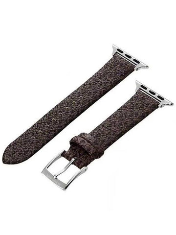 Michael Kors Apple Watch Band Brown MKS8002 - MICHAEL KORS - BALAAN 1