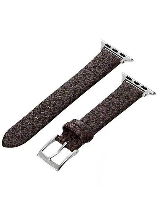 Michael Kors Apple Watch Band Brown MKS8002 - MICHAEL KORS - BALAAN 2