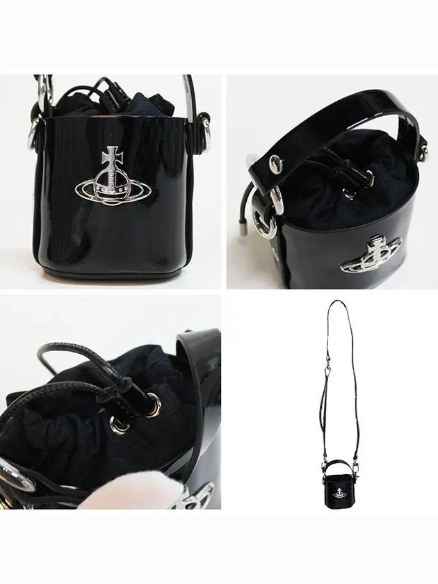 Shoulder Bag 5C010003W L001O N403 Black - VIVIENNE WESTWOOD - BALAAN 6