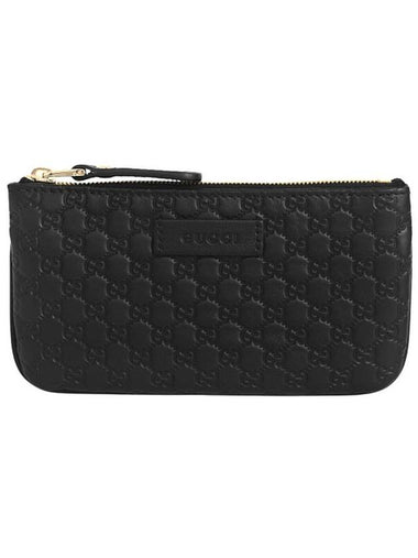 Micro Ssima Logo Coin Purse Black - GUCCI - BALAAN 1