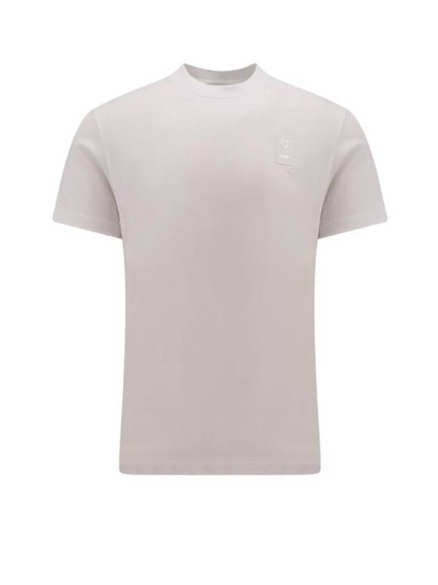 Crewneck Logo Cotton Short Sleeve T-Shirt White - SALVATORE FERRAGAMO - BALAAN 1