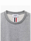 Center Back Stripe Crewneck Sweatshirt Light Grey - THOM BROWNE - BALAAN 4