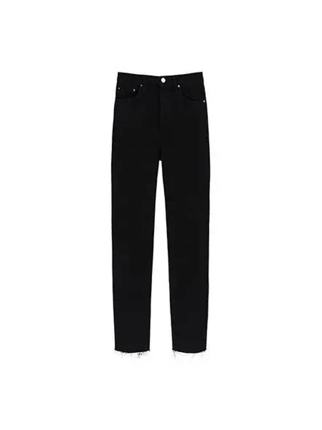 pants women denim black - TOTEME - BALAAN 1