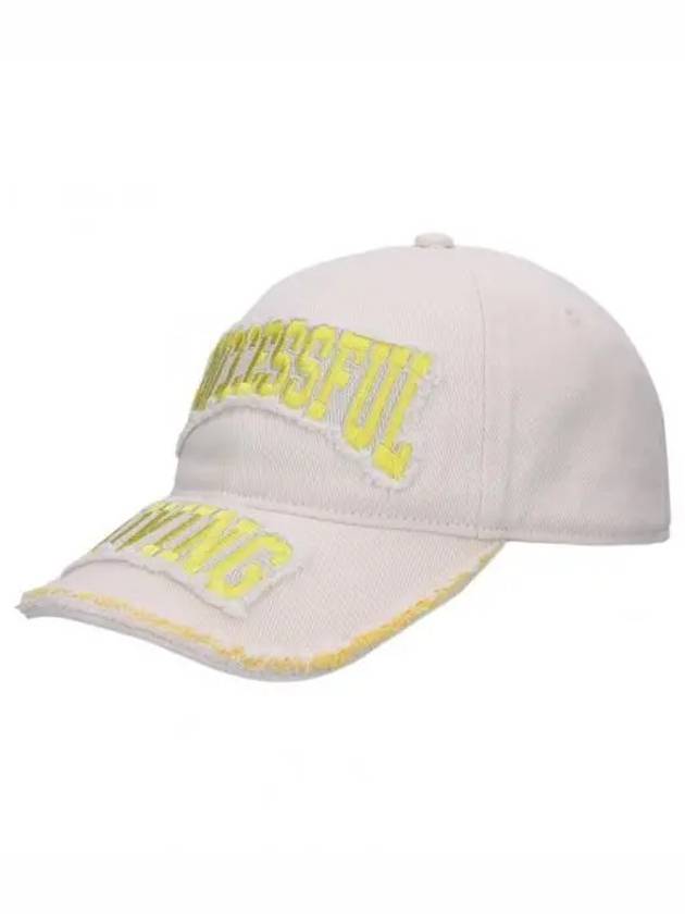 C-Gus Patch Embroidery Ball Cap Ivory - DIESEL - BALAAN 2