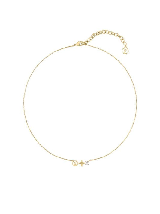 Petit Louis Necklace Gold - LOUIS VUITTON - BALAAN 1