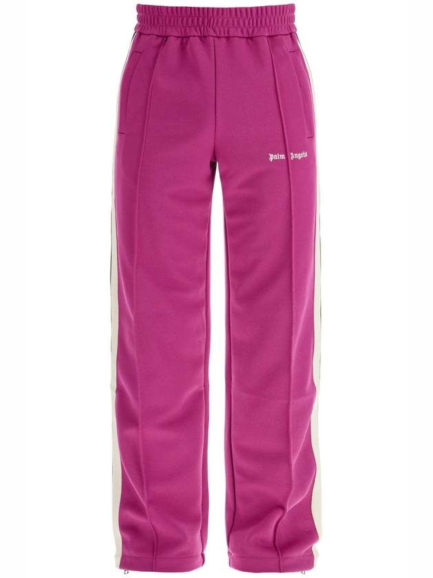 Palm Angels Classic Logo Track Pants Purple - PALM ANGELS - BALAAN 2