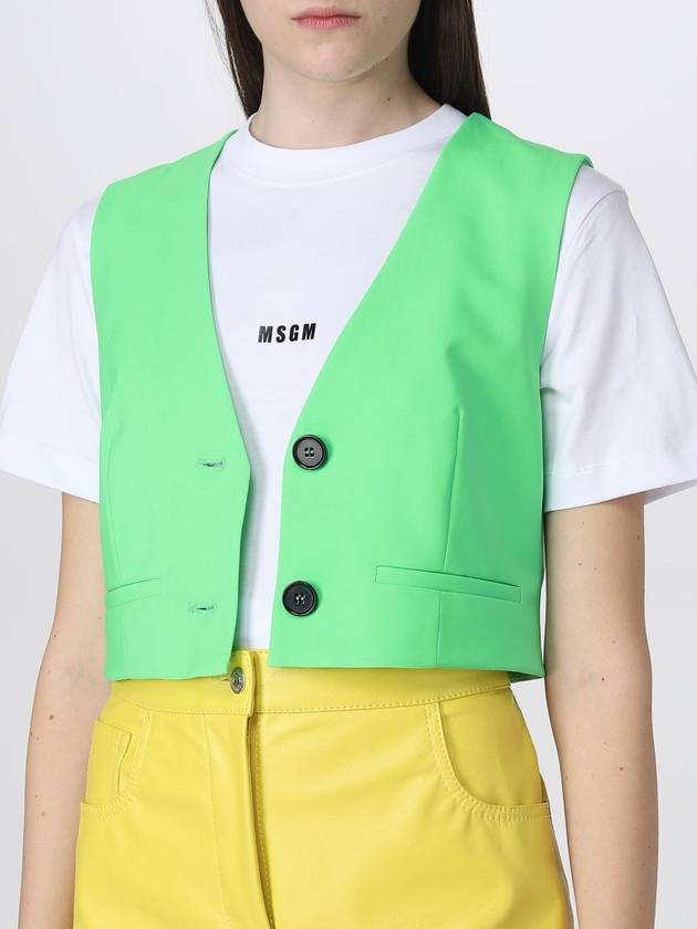 Gilet Msgm in fresco lana - MSGM - BALAAN 4