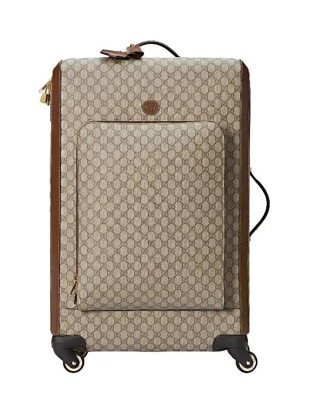 Carrier GG Supreme Large Luggage Trolley Travel 451001 A826 - GUCCI - BALAAN 1