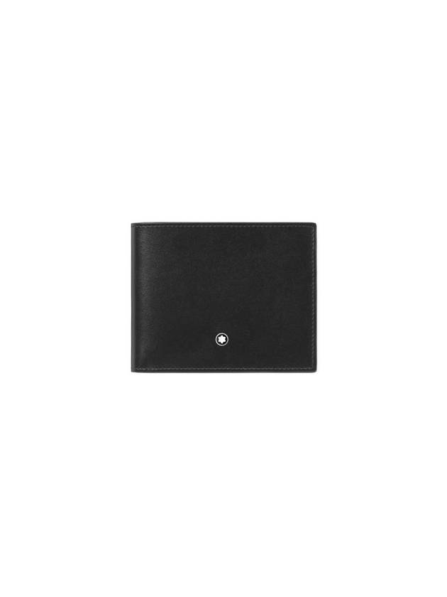 Meisterstuck 6cc Half Wallet Black - MONTBLANC - BALAAN 1