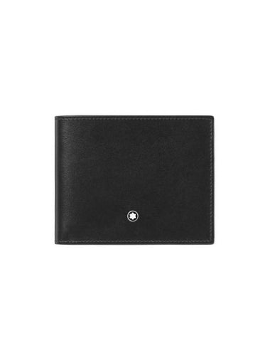 Meisterstuck 6cc Half Wallet Black - MONTBLANC - BALAAN 1