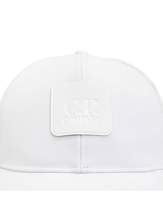 Metropolis Logo Ball Cap White - CP COMPANY - BALAAN 7