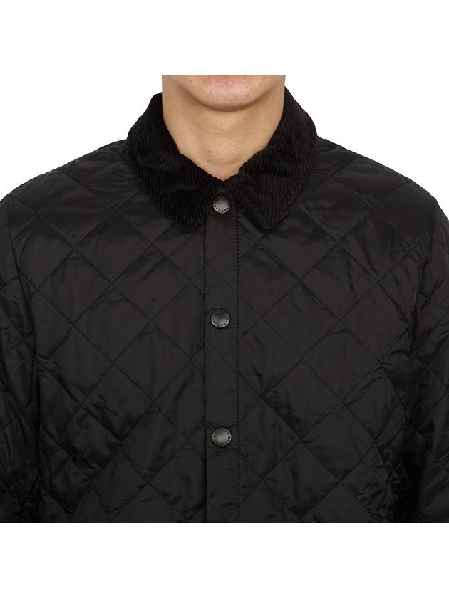 Heritage Liddesdale Quilted Padding Black - BARBOUR - BALAAN 7