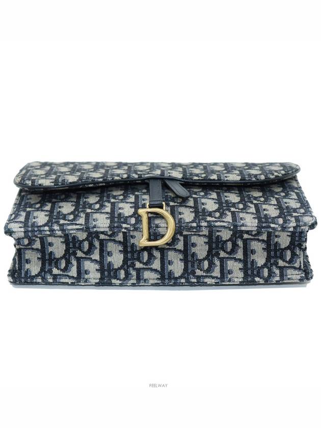 Peak popularity Good condition Saddle chain pouch cross bag S5620CTZQ M928 - DIOR - BALAAN 5