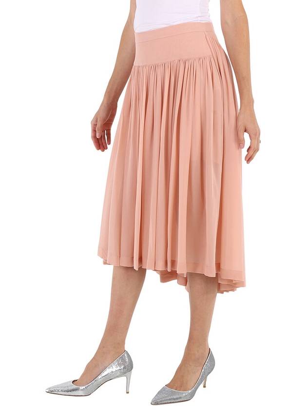 Stella McCartney Ladies Rose, Rose Pleated Silk Midi Flare Skirts , Brand Size 38 (US Size 6) - STELLA MCCARTNEY - BALAAN 3