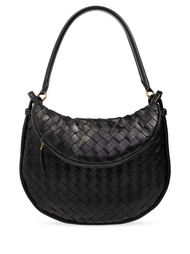 Intrecciato Gemelli Medium Tote Bag Black - BOTTEGA VENETA - BALAAN 2